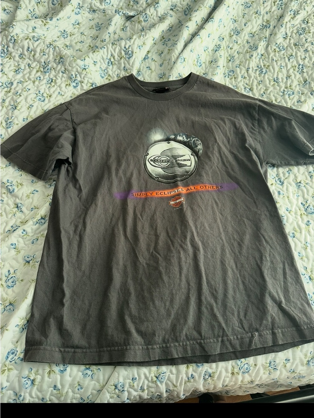 Harley-Davidson Charcoal Gray Eclipse Graphic Tee Berlin Germany